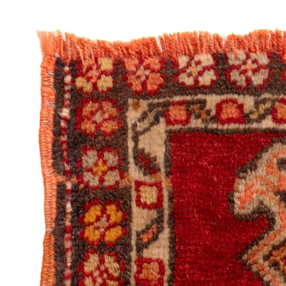 Orientalsk teppe - 27 x 24 cm - rød
