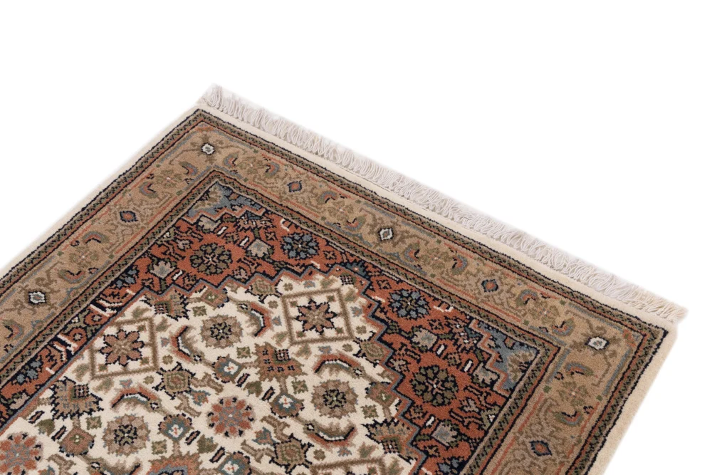 Orientalsk teppe - Bijar - Indus - 138 x 73 cm - sand