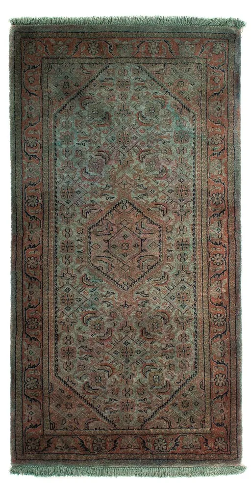 Orientalsk teppe - Bijar - Indus - 140 x 70 cm - lyseblå
