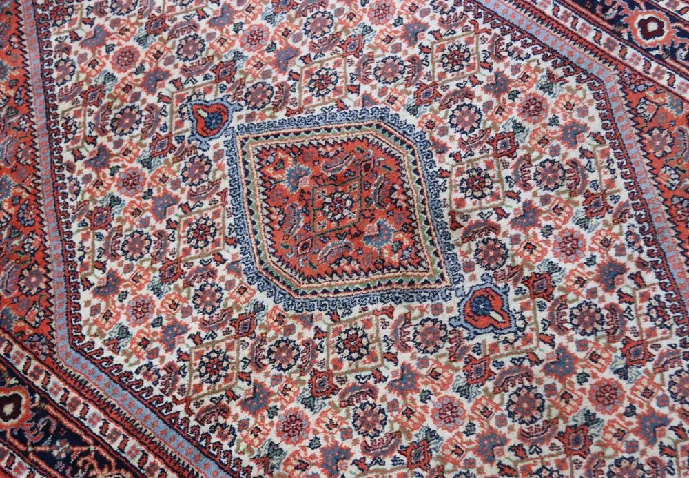 Orientalsk teppe - Bijar - Indus - 167 x 117 cm - rød