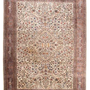 Orientalsk teppe - Bijar - Indus - 400 x 300 cm - beige