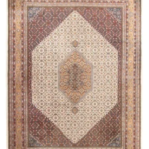 Orientalsk teppe - Bijar - Indus - 415 x 300 cm - beige