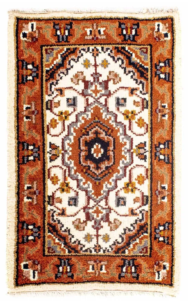 Orientalsk teppe - Bijar - Indus - 90 x 60 cm - beige