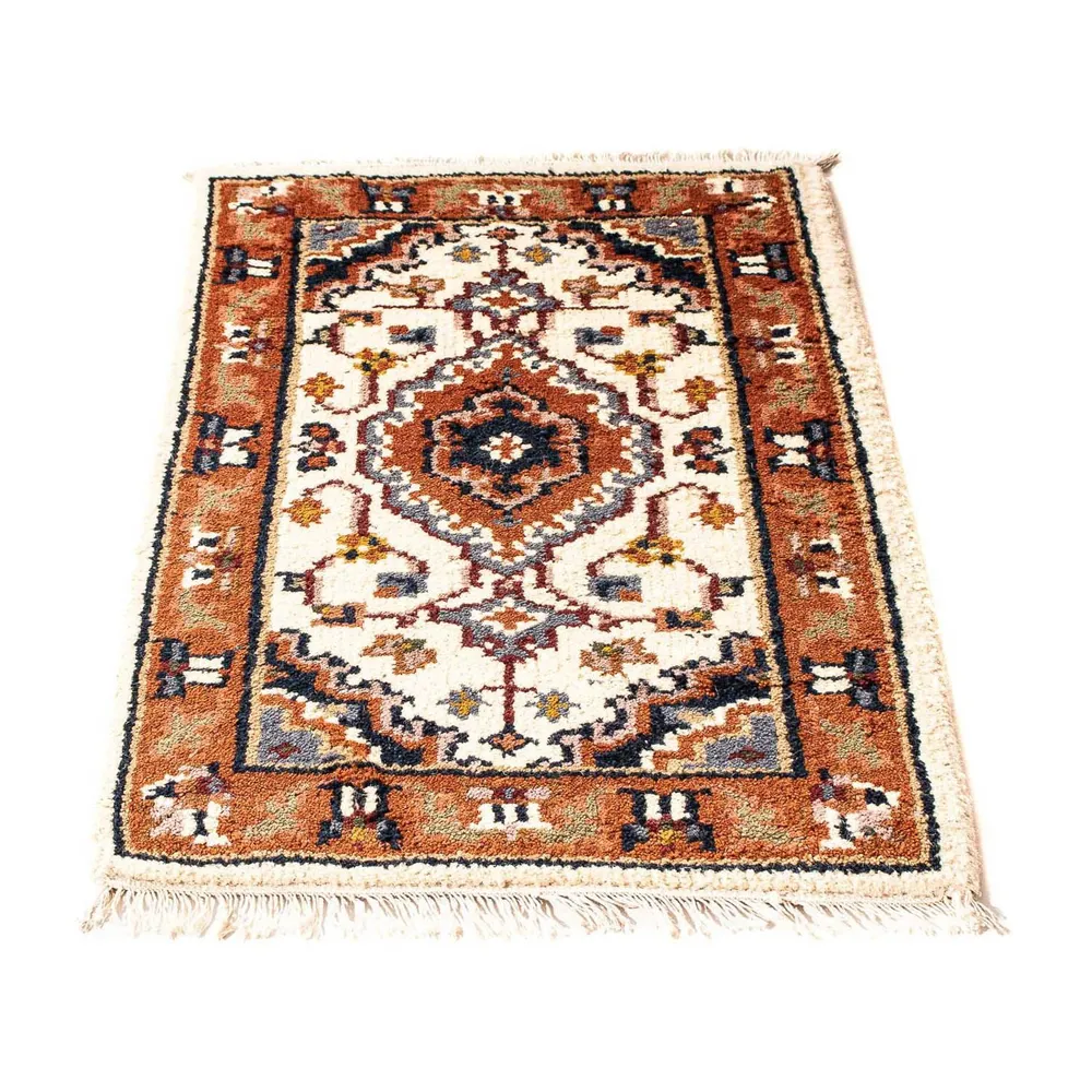 Orientalsk teppe - Bijar - Indus - 90 x 60 cm - beige