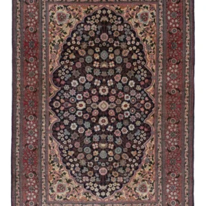 Orientalsk teppe - Hereke - 184 x 118 cm - mørk beige