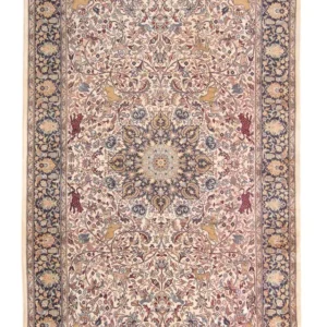 Orientalsk teppe - Indus - 223 x 140 cm - lysebrun