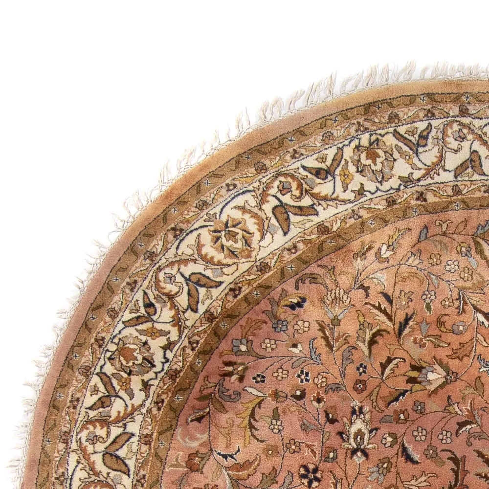 Orientalsk teppe - Indus rundt - 245 x 245 cm - laks