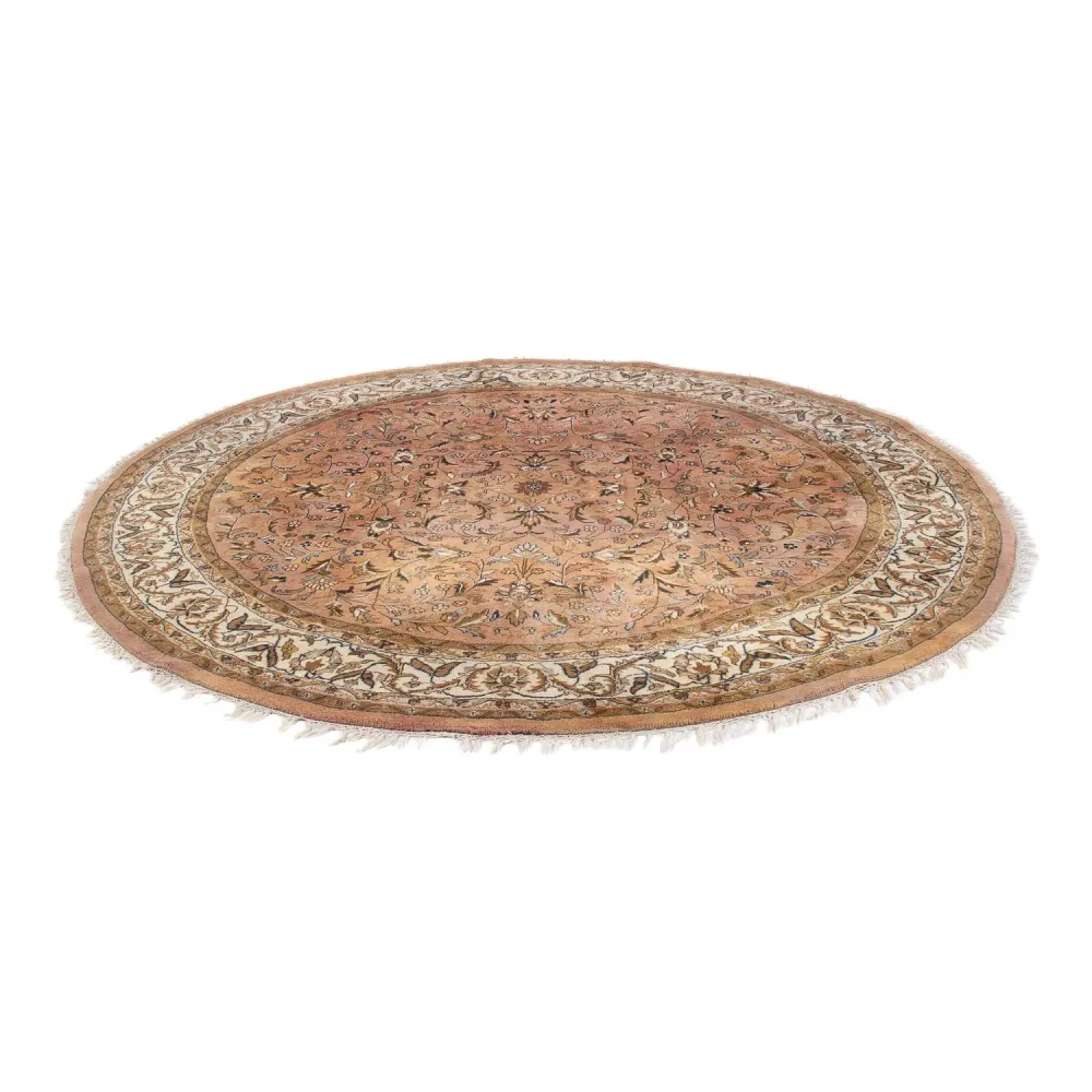 Orientalsk teppe - Indus rundt - 245 x 245 cm - laks