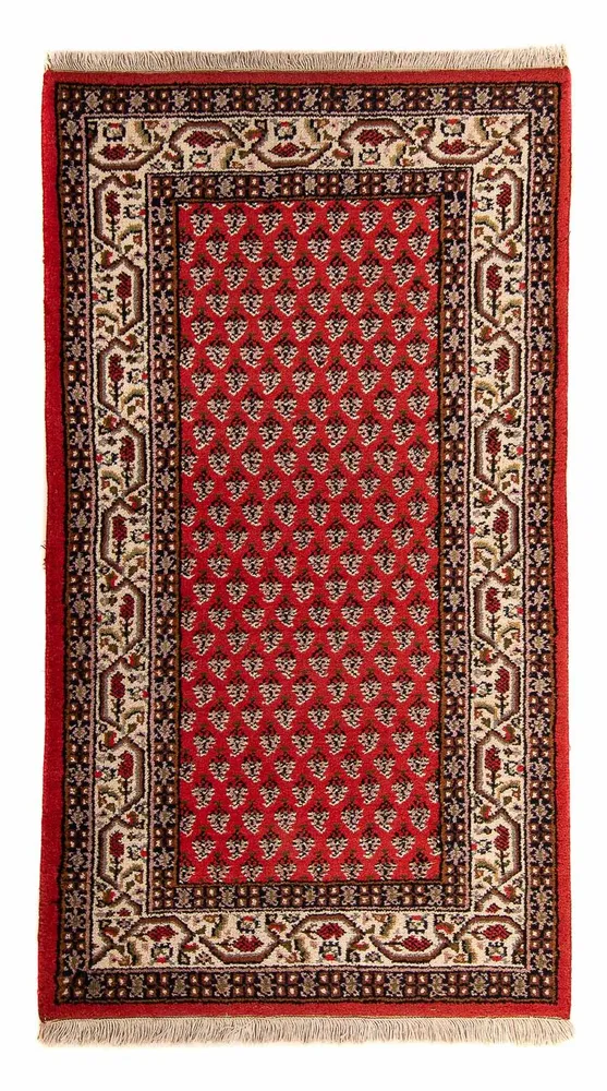 Orientalsk teppe - Mir - Indus - 160 x 90 cm - mørk rød