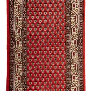 Orientalsk teppe - Mir - Indus - 160 x 90 cm - mørk rød