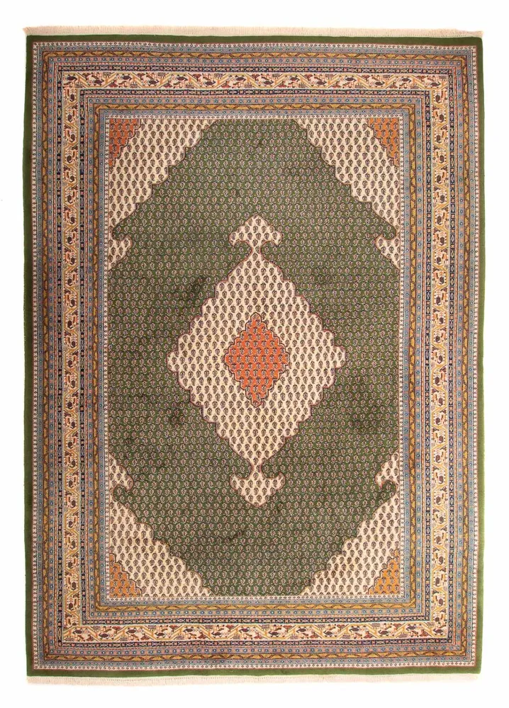 Orientalsk teppe - Mir - Indus - 348 x 240 cm - grønn