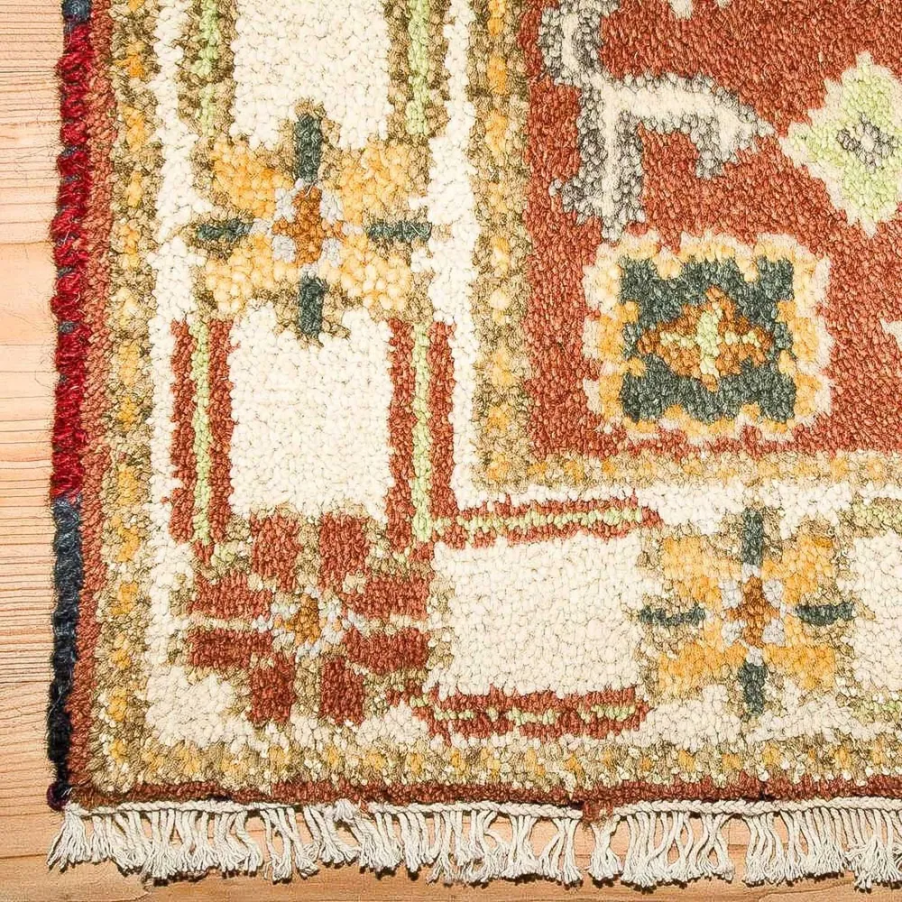 Orientalsk teppe - 93 x 64 cm - rust