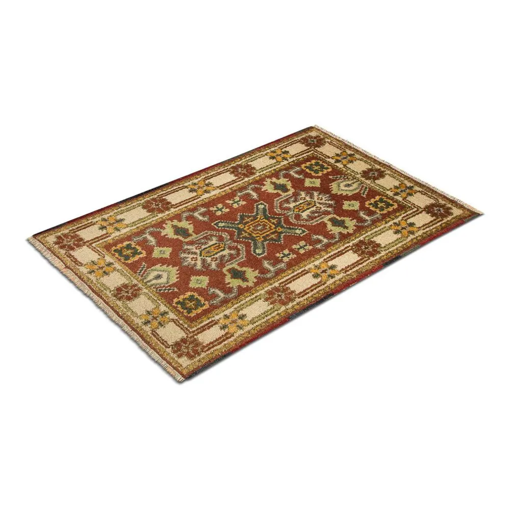Orientalsk teppe - 93 x 64 cm - rust