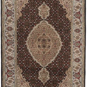 Orientalsk teppe - Tabriz - 155 x 95 cm - mørk beige