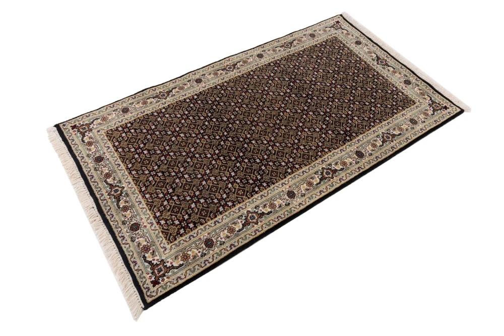 Orientalsk teppe - Tabriz - 159 x 93 cm - mørk beige