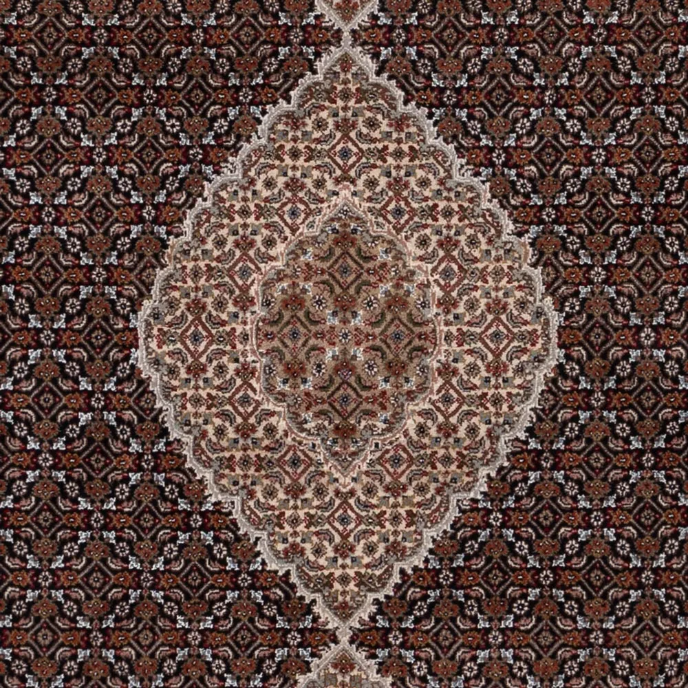 Orientalsk teppe - Tabriz - 259 x 203 cm - mørk beige