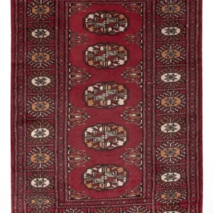 Pakistan teppe - 103 x 62 cm - rød