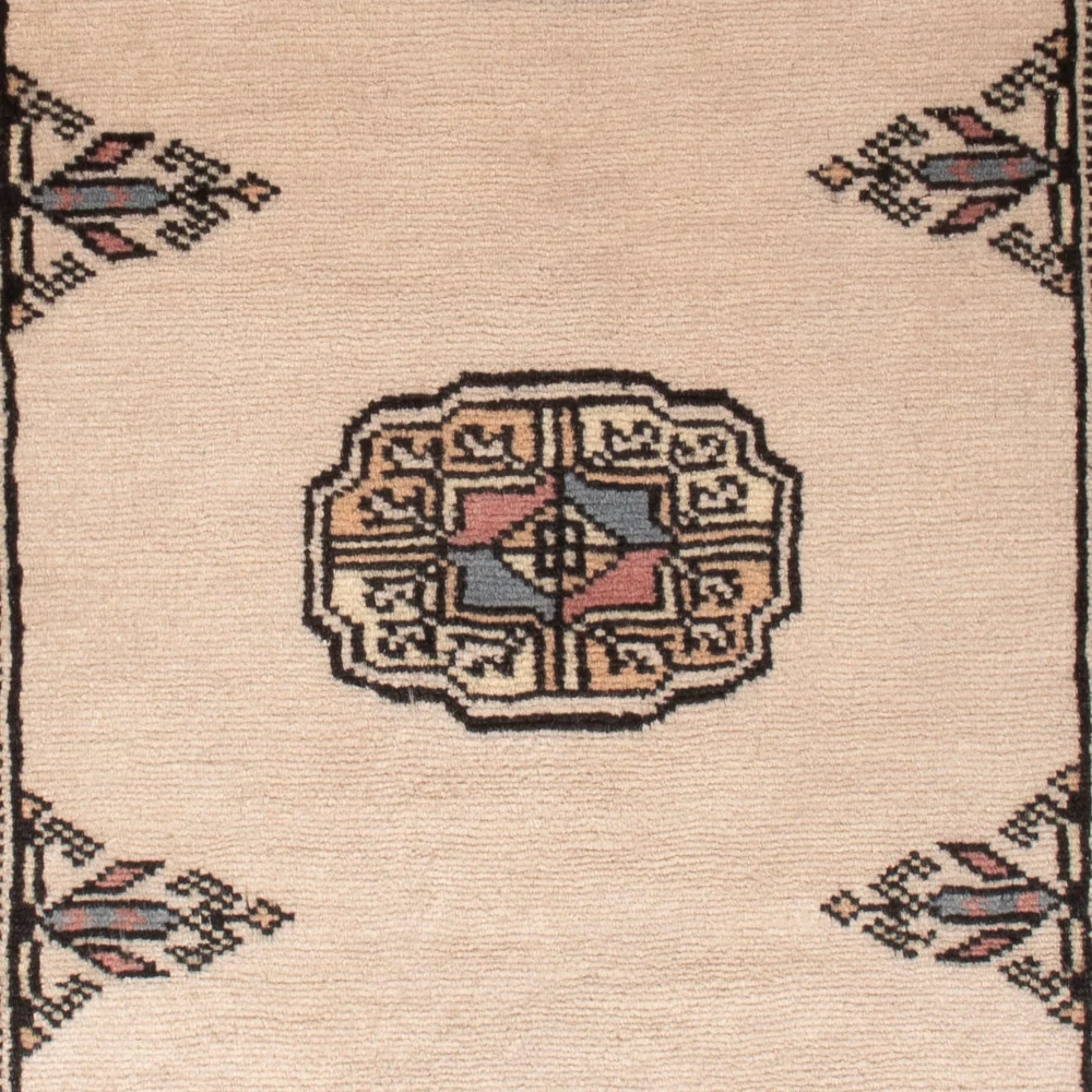 Pakistan teppe - 103 x 64 cm - krem