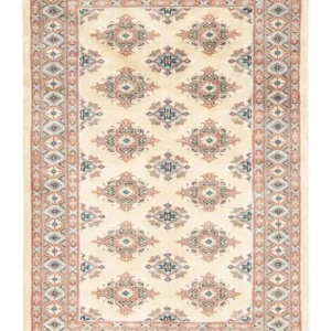 Pakistan teppe - 122 x 77 cm - beige