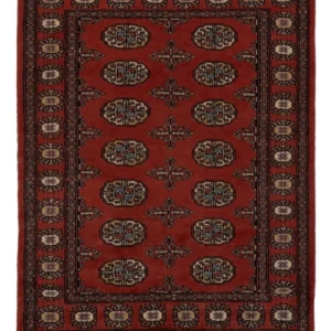 Pakistan teppe - 140 x 94 cm - rød