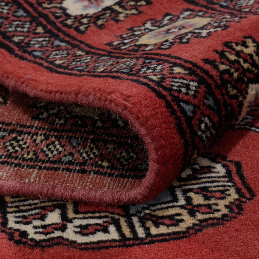 Pakistan teppe - 140 x 94 cm - rød