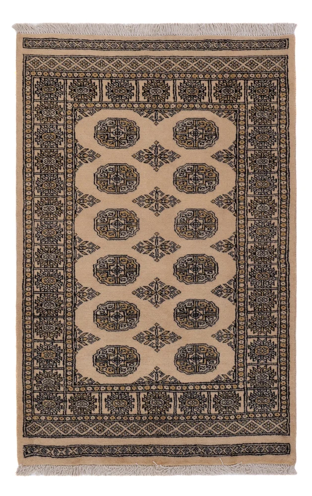 Pakistan teppe - 144 x 93 cm - beige