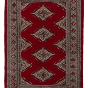 Pakistan teppe - 148 x 93 cm - rød