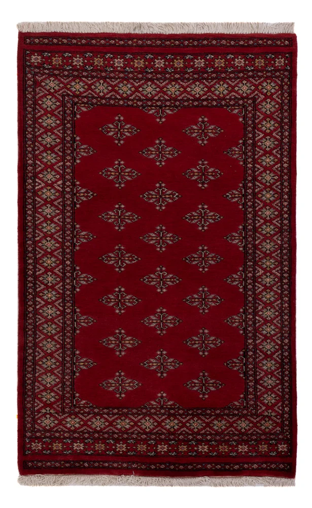Pakistan teppe - 151 x 95 cm - rød