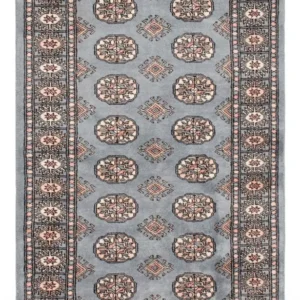 Pakistan teppe - 152 x 93 cm - lyseblå