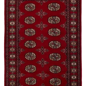 Pakistan teppe - 160 x 93 cm - rød