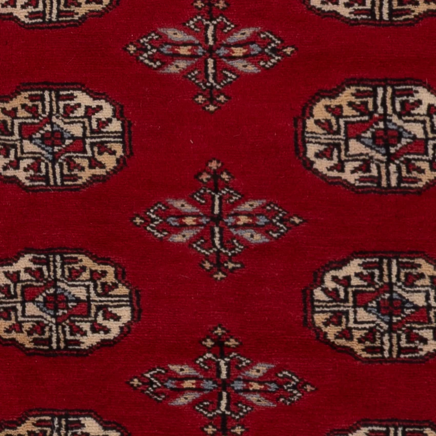 Pakistan teppe - 160 x 93 cm - rød