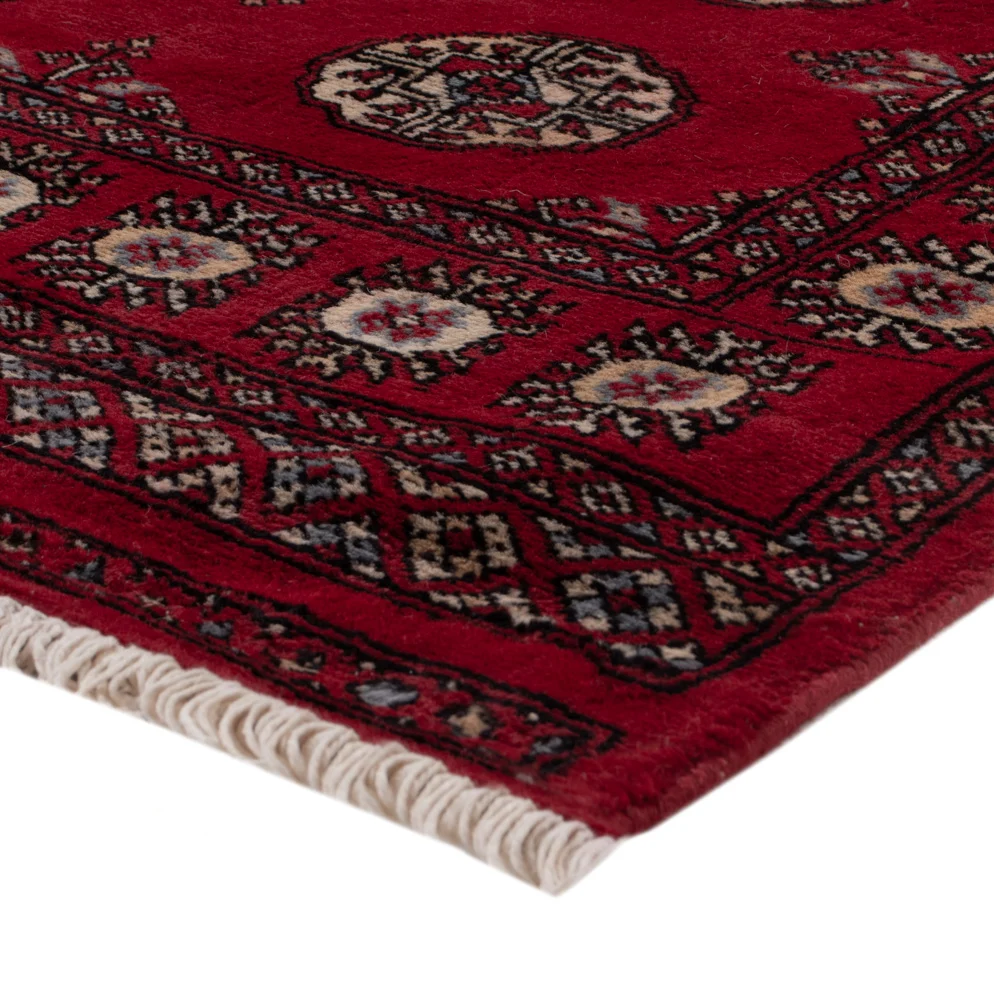 Pakistan teppe - 160 x 93 cm - rød