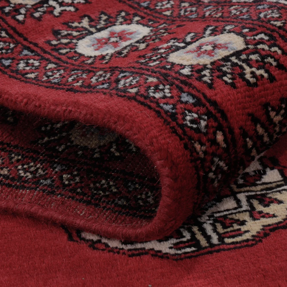Pakistan teppe - 160 x 93 cm - rød