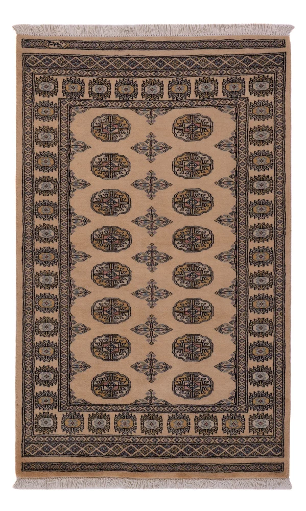 Pakistan teppe - 162 x 96 cm - beige