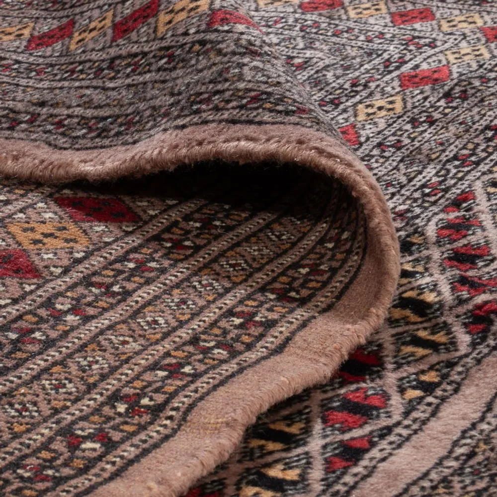 Pakistan teppe - 165 x 124 cm - mørk beige