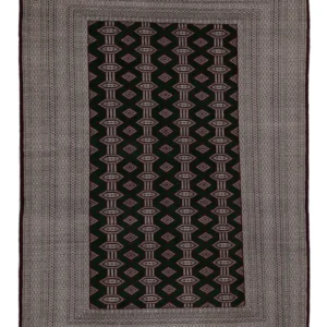 Pakistan teppe - 178 x 135 cm - svart