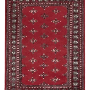 Pakistan teppe - 199 x 140 cm - rød
