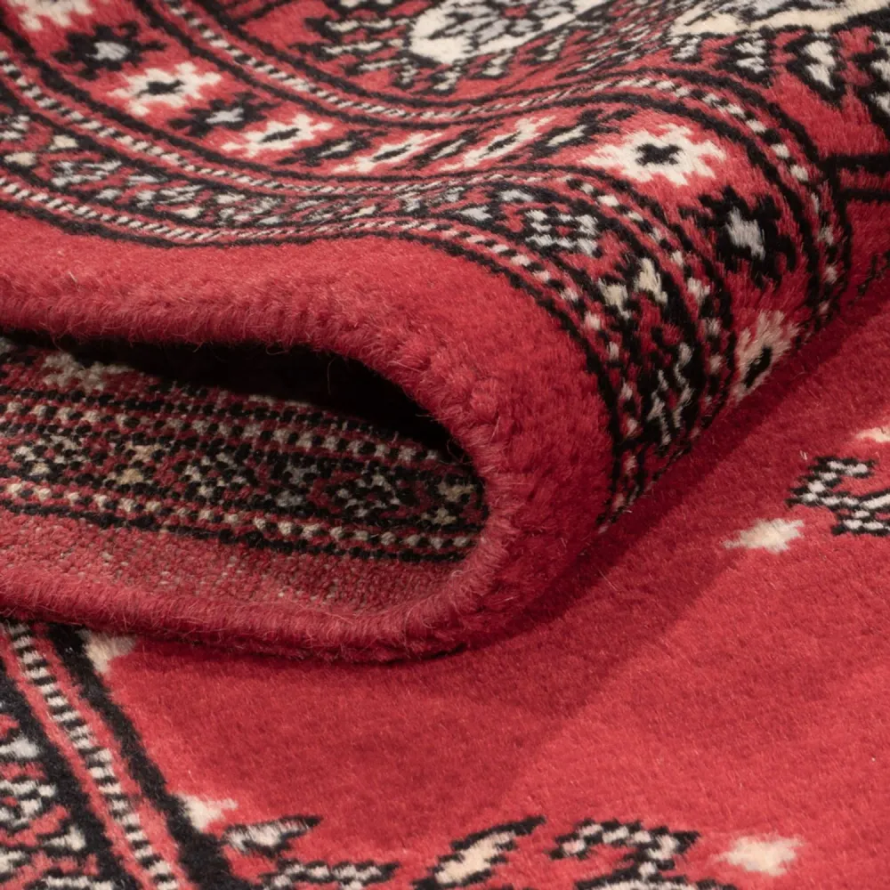 Pakistan teppe - 199 x 140 cm - rød