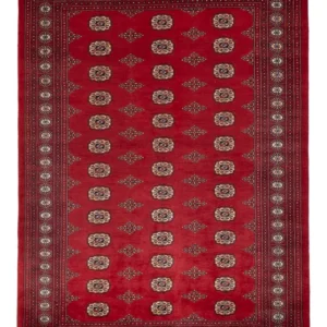 Pakistan teppe - 235 x 165 cm - rød