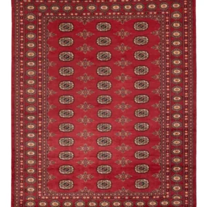 Pakistan teppe - 241 x 173 cm - rød