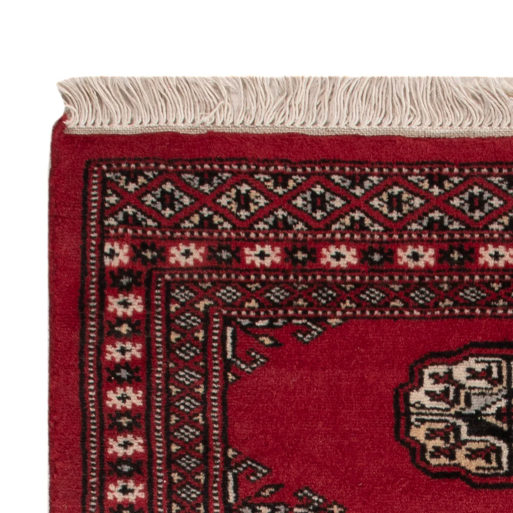 Pakistan teppe - 95 x 62 cm - rød
