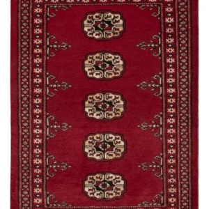 Pakistan teppe - 90 x 61 cm - rød