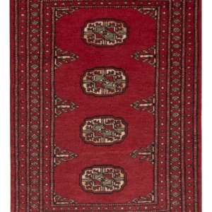 Pakistan teppe - 93 x 61 cm - rød