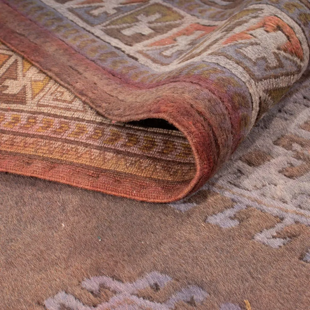 Pakistan teppe - 285 x 200 cm - mørk brun