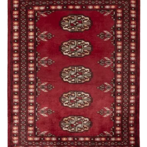 Pakistan teppe - 88 x 64 cm - rød