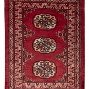 Pakistan teppe - 91 x 64 cm - rød