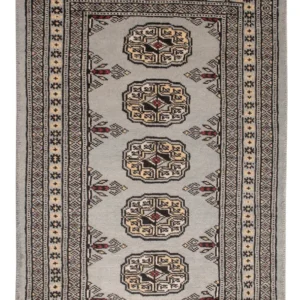 Pakistan teppe - 92 x 61 cm - grå