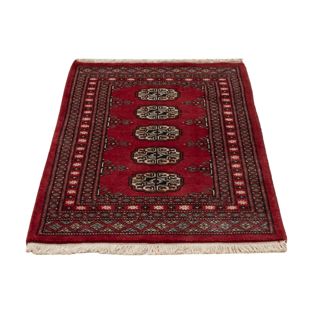 Pakistan teppe - 96 x 62 cm - rød