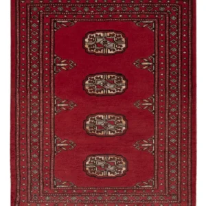 Pakistan teppe - 87 x 64 cm - rød