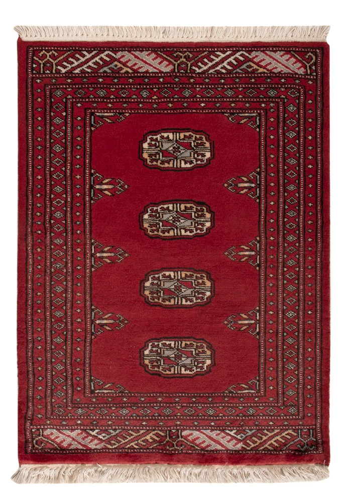 Pakistan teppe - 87 x 64 cm - rød